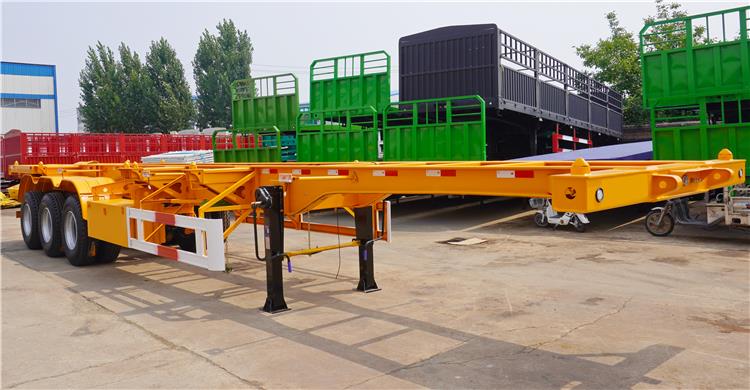 Bhachu Tri Axle 40ft Container Chasiss Trailer for Sale In Kenya