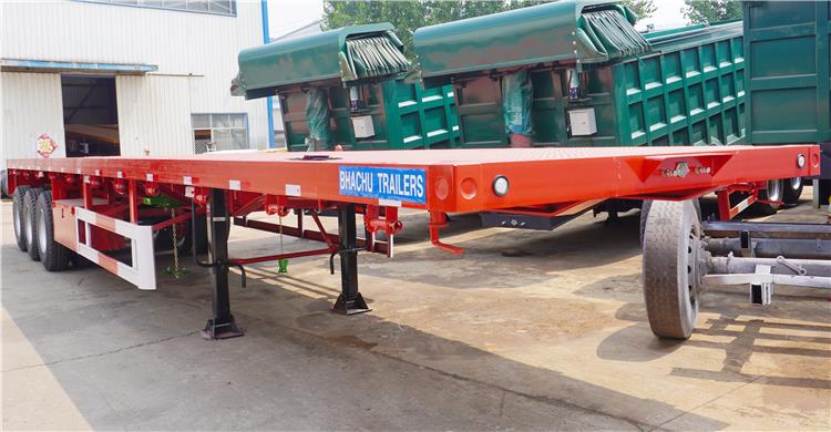 Tri Axle Flatbed Trailer for Sale In Kenya