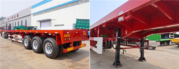 Tri Axle Flatbed Trailer for Sale In Kenya
