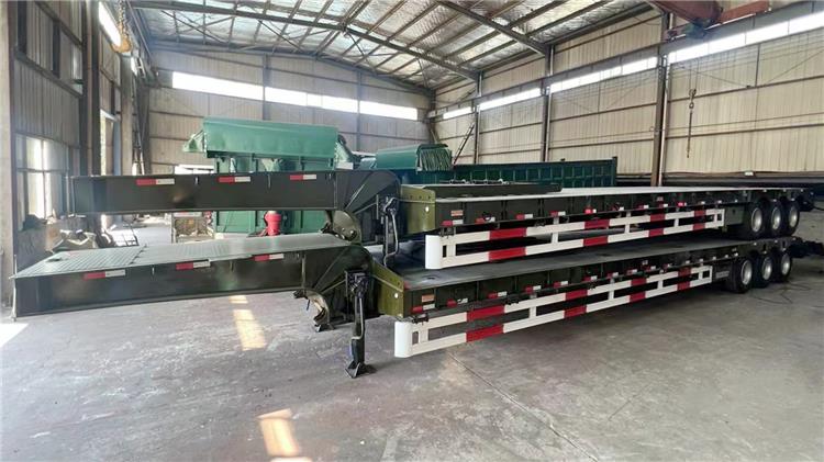 80 Ton Low Bed Truck Trailer for Sale In Kenya