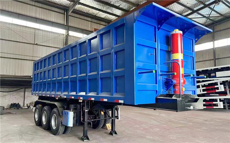 Tri Axle 30CBM Tipper Trailer for Sale In Tanzania