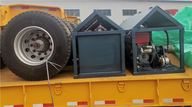 Bhachu 80 Ton Detachable Gooseneck Trailer for Sale In Kenya