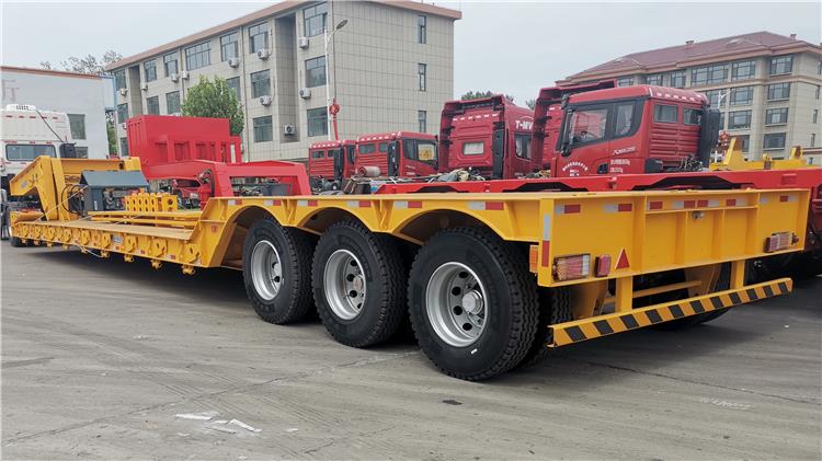 Bhachu 80 Ton Detachable Gooseneck Trailer for Sale In Kenya
