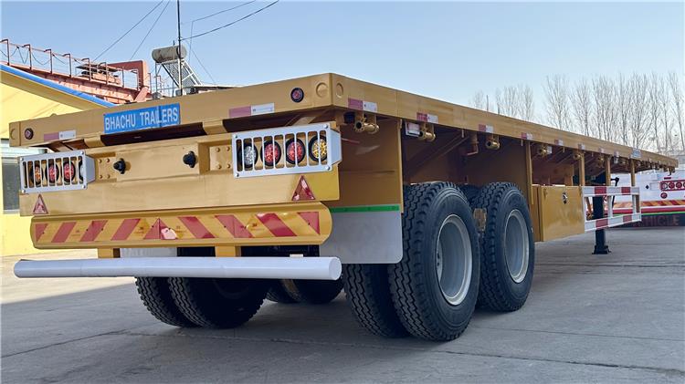 2 Axle 40 ft Flatbed Trailer for Sale In Uganda