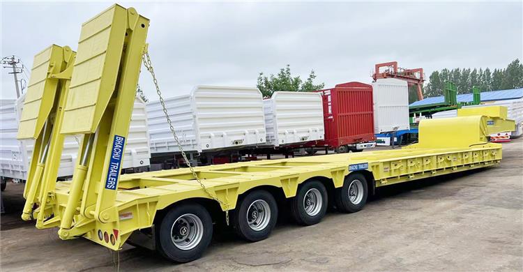 4 Line 8 Axle Low Loader Trailer for Sale In Kenya - Bhachu Trailer