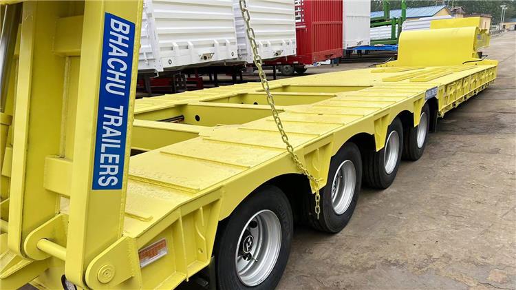4 Line 8 Axle Low Loader Trailer for Sale In Kenya - Bhachu Trailer