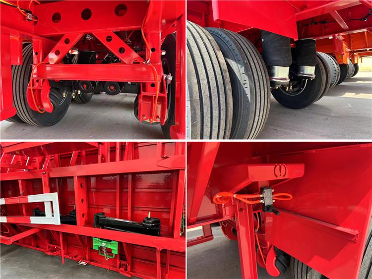 Tri Axle 40 ft Flatbed Trailer for Sale in Tanzania