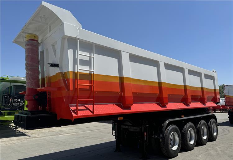 4 Axle 35CBM Hydraulic Tipper Trailer for Sale In Kenya