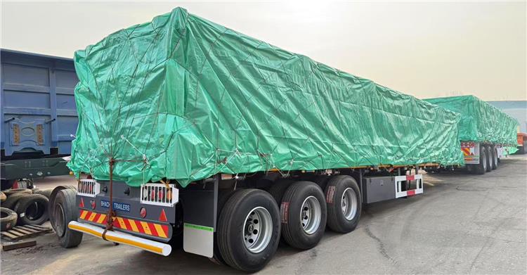 Bhachu Tri Axle Trailer with Side Wall Trailer for Sale In Tanzania