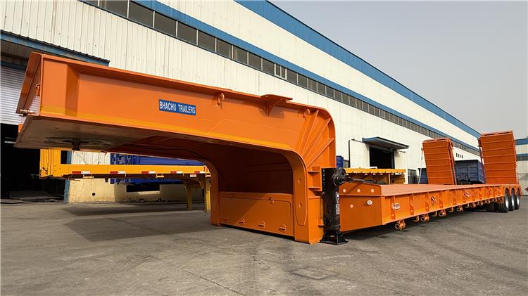 Bhachu 3 Line 6 Axle Low Bed Trailer for Sale In Zambia
