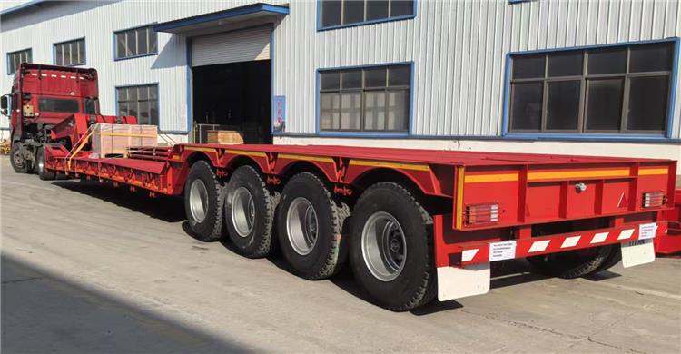 4 Axle 100 Ton Detachable Gooseneck Trailer for Sale In Kenya