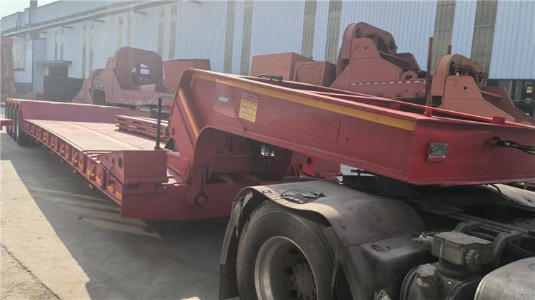 4 Axle 100 Ton Detachable Gooseneck Trailer for Sale In Kenya