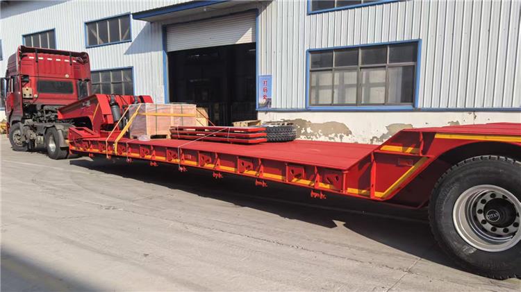 4 Axle 100 Ton Detachable Gooseneck Trailer for Sale In Kenya