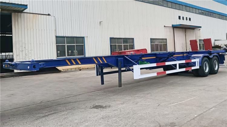 2 Axle 40ft Container Chassis Trailer for Sale In Zambia