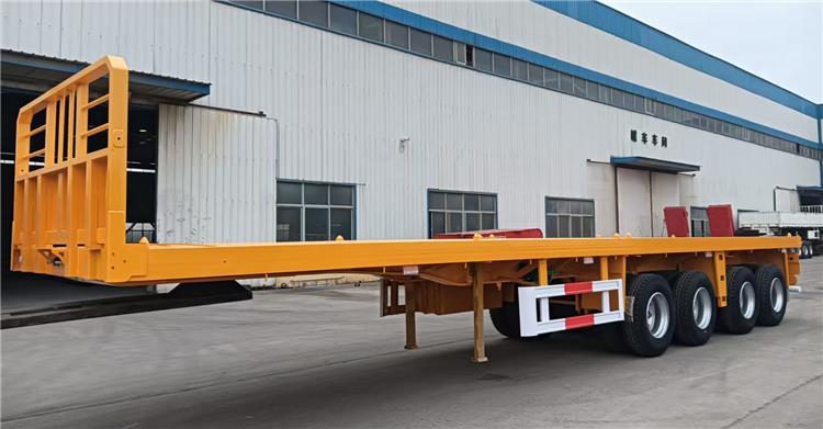 4 Axle 40 feet Flatbed Semi Trailer for Sale In Kenya
