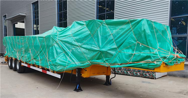 60 Ton Low Bed Semi Trailer for Sale In Tanzania