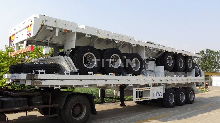 Dropside trailer | Side Wall Cargo Trailer For Sale-TITAN Vehice