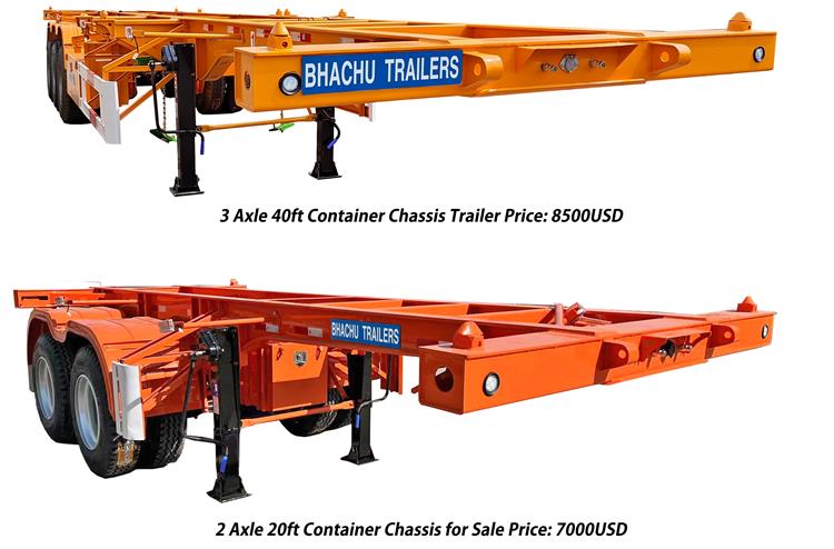 How Much Does 40ft Container Chassis Trailer Cost?