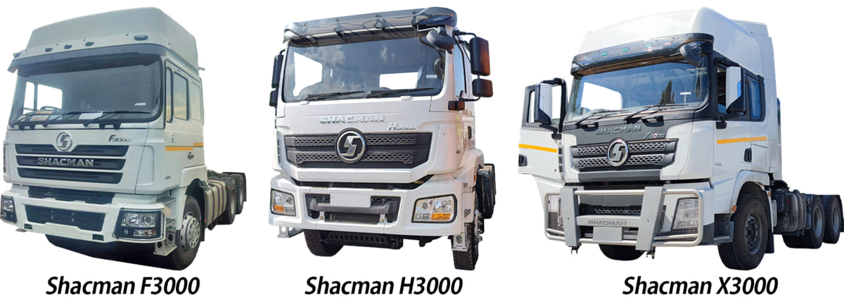 Types of Shacman Truck Zambia