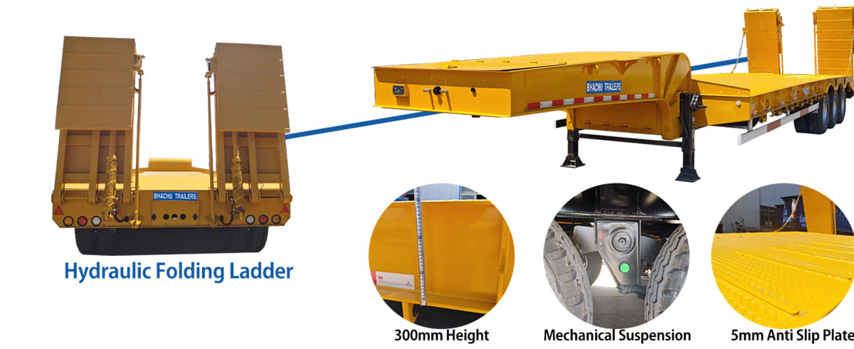 What Is The Difference Between Removable Gooseneck Trailer And Low Bed Trailer?