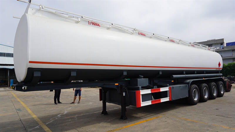 4 Axle 50000 Liter Fuel Tanker Trailer for Sale In Kenya Nairobi