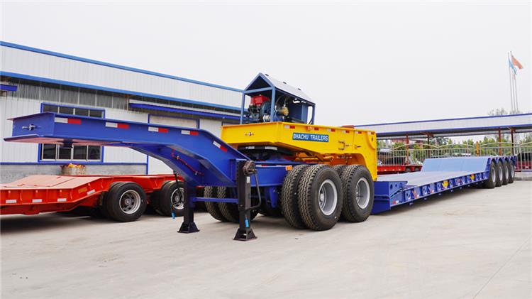 Bhachu 150 Ton Detach Lowboy Trailer with Dolly for Sale In Kenya Mombasa
