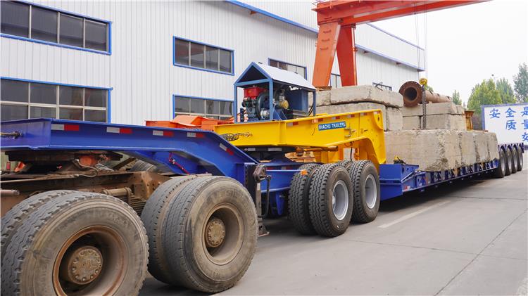 Bhachu 150 Ton Detach Lowboy Trailer with Dolly for Sale In Kenya Mombasa