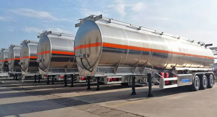 Bhachu 45000 L Aluminium Fuel Tanker Trailer for Sale In Kenya Kisumu