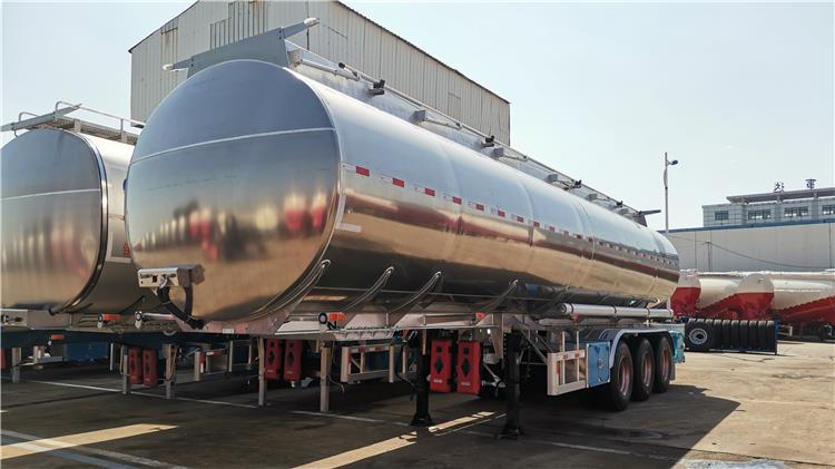 Bhachu 55000L Aluminum Tanker Trailer for Sale In Kenya Lamu