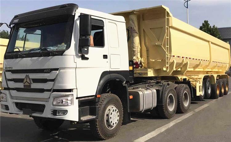 Bhachu 5 Axle Dump Truck Trailer - 80 Ton Dumper Trailer Price