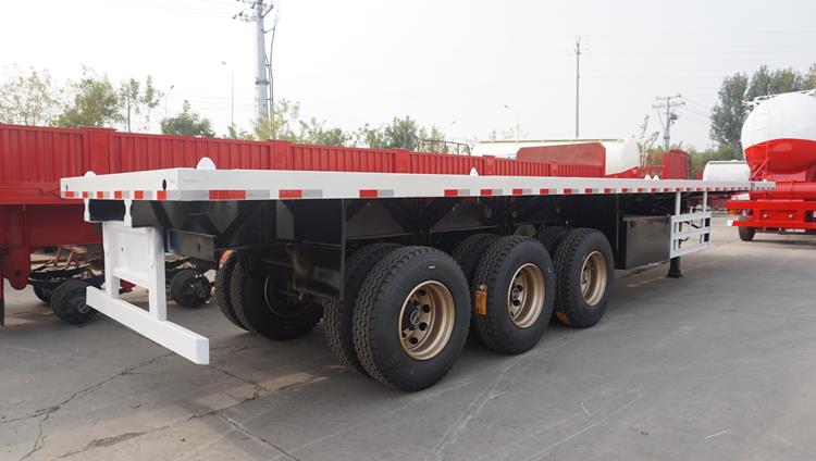 Bhachu 3 Axle 40 ft Flatbed Trailer for Sale In Tanzania