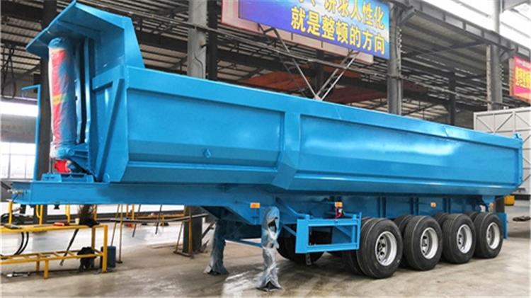Bhachu Hydraulic U Shape 4 Axle 100 Ton Tipper Semi Trailer for Sale in Kenya