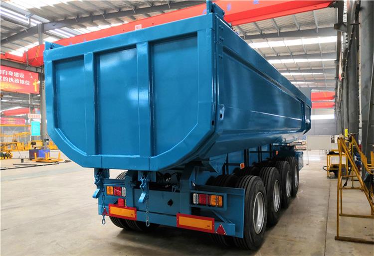 Bhachu Hydraulic U Shape 4 Axle 100 Ton Tipper Semi Trailer for Sale in Kenya