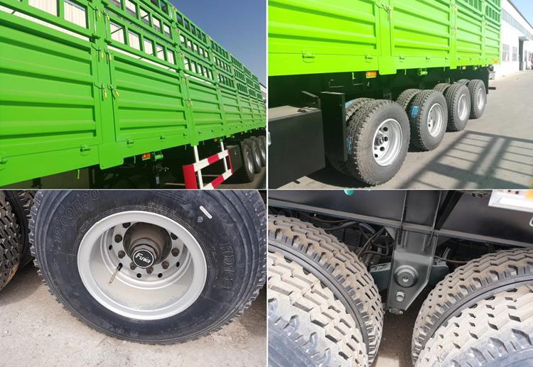 Bhachu 4 Axle 80 Ton Fence Truck Trailer for Sale in Kenya Nakuru