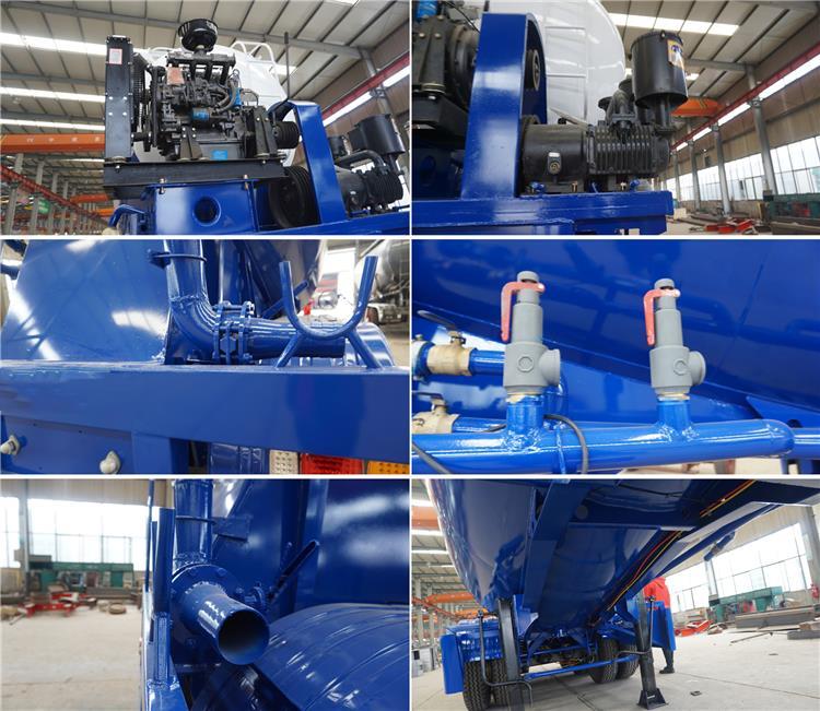 Bhachu Tri Axle 60 Ton Bulk Cement Trailer for Sale In Kenya 