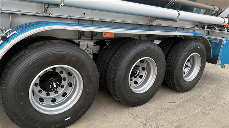 45000 Liters Aluminum Tanker Trailer for Sale In Kenya | Bhachu Trailers Price