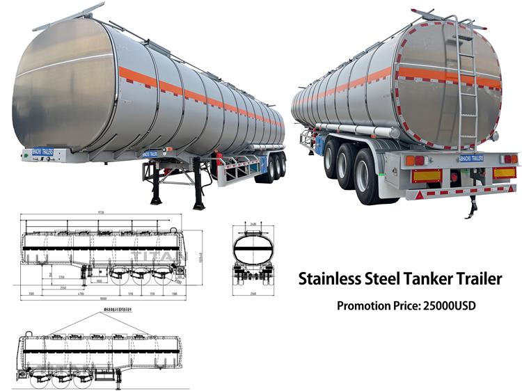 Stainless Steel Tanker for Sale In Kenya | Bhachu Trailers Price