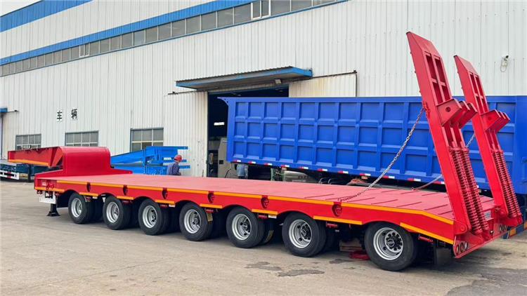 7 Axle Low Loader Trailer for Sale In Tanzania