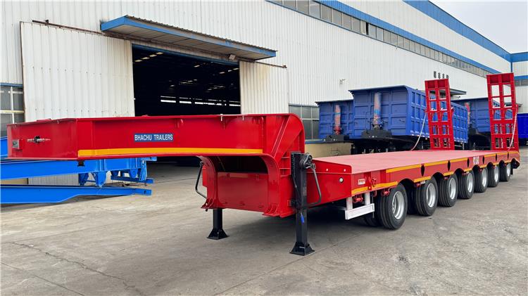 7 Axle Low Loader Trailer for Sale In Tanzania