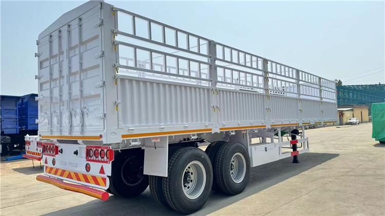 2 Axle Fence Semi Trailer for Sale In Tanzania