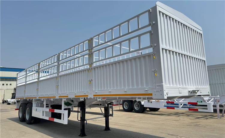 2 Axle Fence Semi Trailer for Sale In Tanzania
