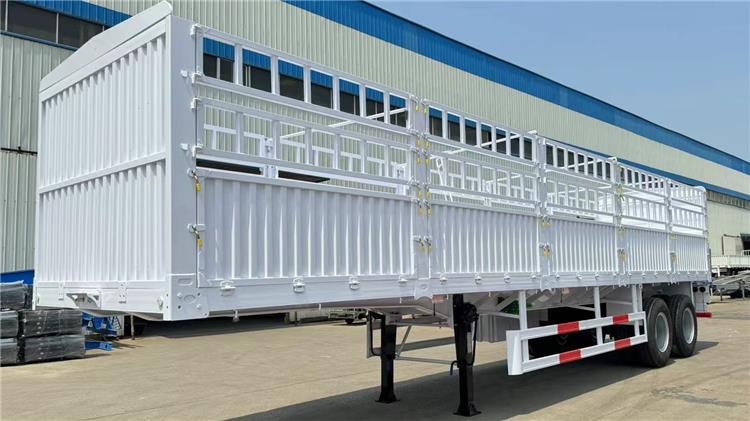 2 Axle Fence Semi Trailer for Sale In Tanzania