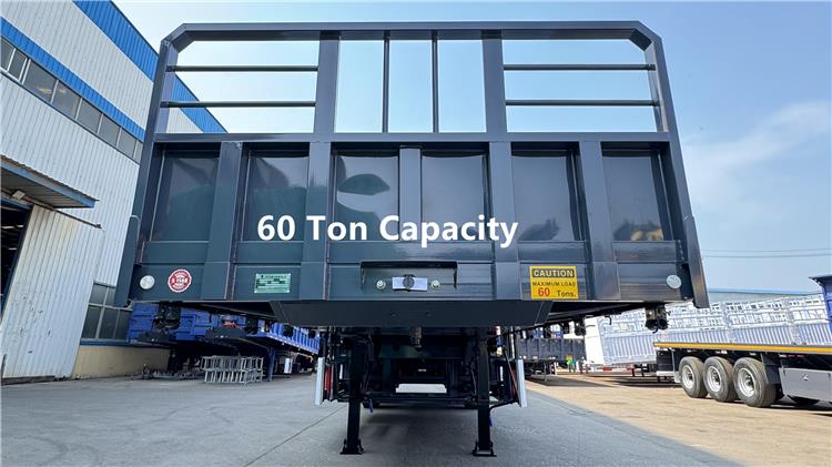 2024 Best 40 ft Flat Deck Trailer for Sale In Tanzania