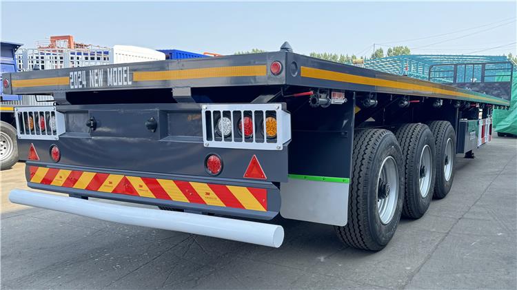 2024 Best 40 ft Flat Deck Trailer for Sale In Tanzania
