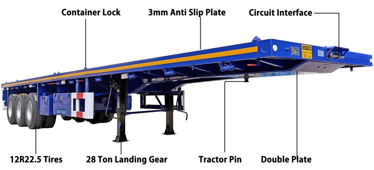 2025 New Bhachu Flatbed Trailer for Sale In Kenya