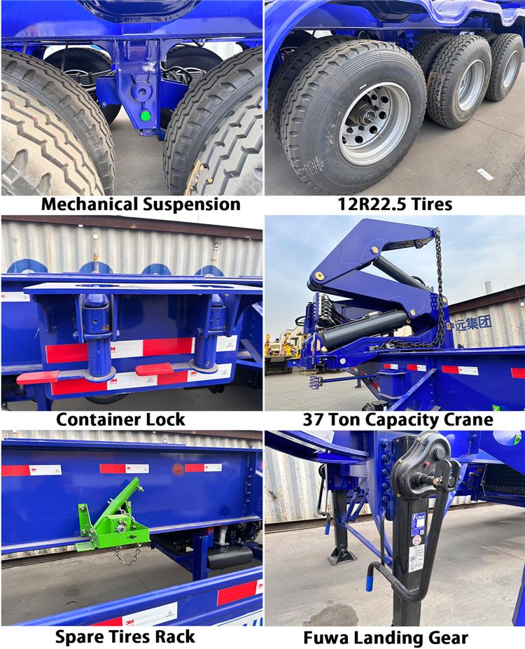 Bhachu 40 foot Container Side Lifter Trailer for Sale In Kenya