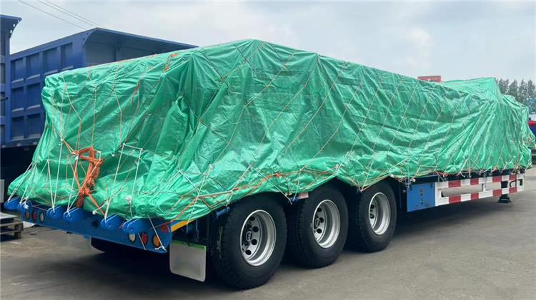 3 Axle 80 Ton Semi Low Loader Trailer for Sale Price In Tanzania