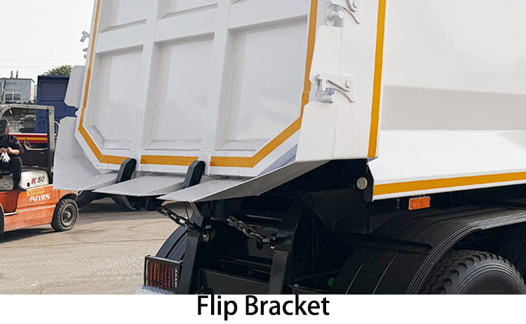 Tri/Triple/Three/3 Axle Hydraulic End Dump Semi Trailer for Sale in Tanzania