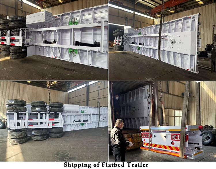 40 feet High Bed Trailer Truck for Sale In Uganda