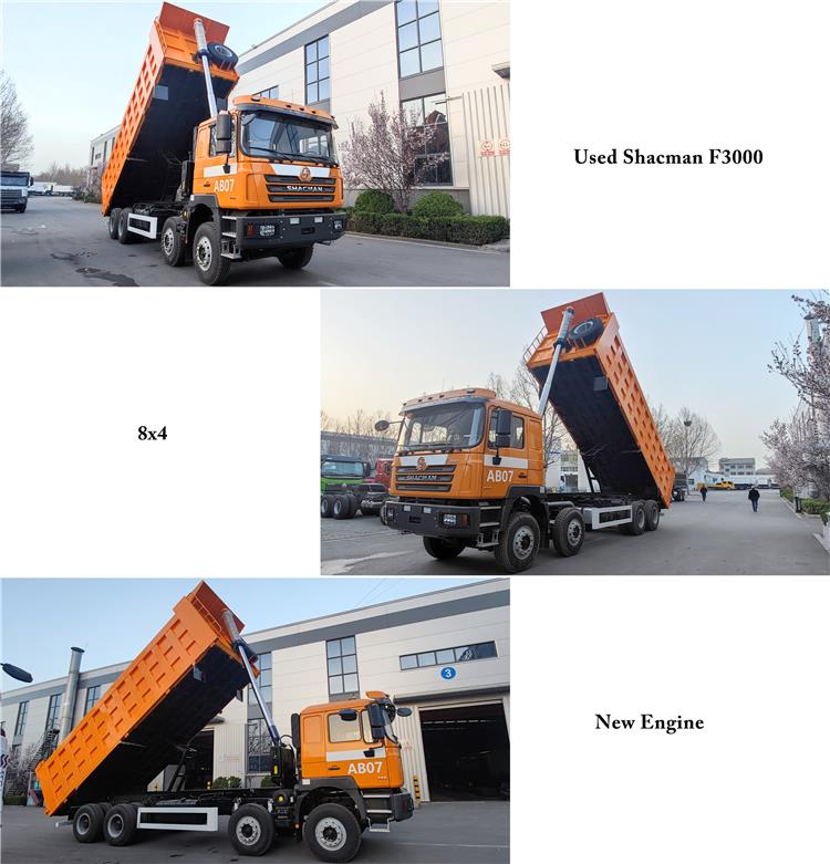 Used Shacman Dump Truck 8x4 for Sale Price In Tanzania Dar es Salaam